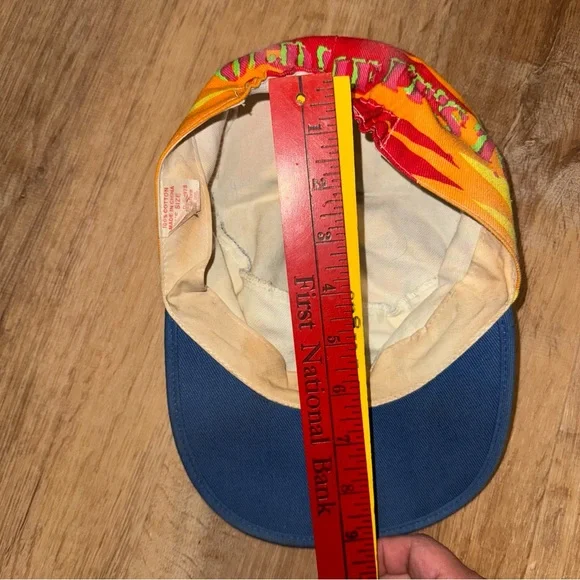 Official Garfield Hat Truckers Cap Bucket Hat All Over Comic Art Cartoon 1978 OS - Picture 8 of 8